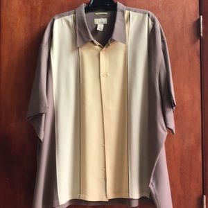 Big and Tall men’s camp shirt